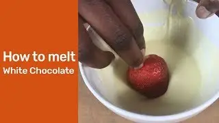 How to melt white chocolate : How to melt chocolate chips