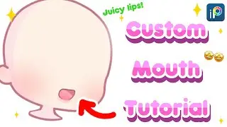 Custom ANIME Style Mouth Tutorial - Gacha club/Gacha life 2 - IbisPaint X