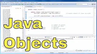 Java Programming Tutorial - 05 - Storing and Accessing Instance Variables of an Object