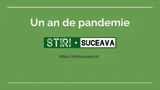 Stiri Suceava - Un an de pandemie