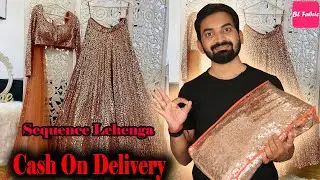 Huge Affordable Sequence Party Wear Lehenga Haul Unboxing & Review #Designer #Lehengahaul #Review