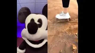 Mickey mouse oddly satisfying Reaction 😱