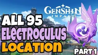 All Electroculus Location Part 1 | Genshin Impact