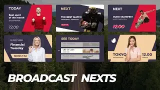 Broadcast Nexts | After Effects, Premiere Pro and FCPX Template  (Video Template)