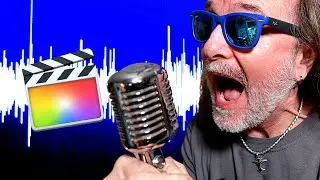 How to Record a Voice Over in FINAL CUT PRO X - NO PLUG-INS!