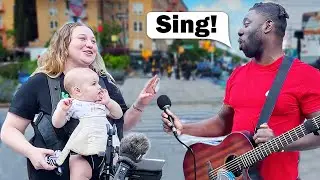 Asking Moms With Babies to Sing...