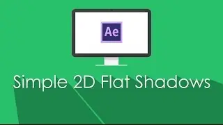 Simple 2D Flat Shadows Tutorial - Adobe After Effects