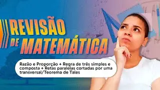 Resumão de Matemática: Matemática Turbo: Domine Razão, Proporção e Teorema de Tales