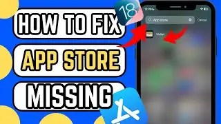 Fixed ✅ App Store Not Showinh On Home Screen / iPhone / 2024 / iOS 18 Beta