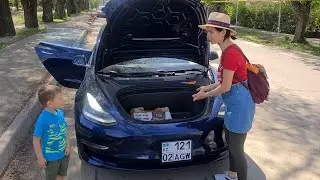 VLOG: Обзор Теслы / Марта обиделась
