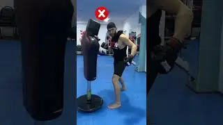 Техника удара в Печень. 