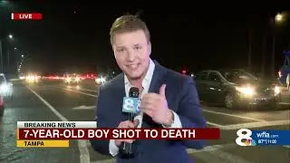 Jack Royer - Breaking News Report - WFLA Tampa | 4th of July Shooting Kills 7 year old