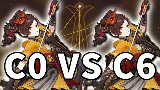 「Chiori」C0 vs C6 | Genshin Impact