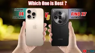 🔥 Duel High Tech!! iPhone 16 Pro Max Vs Oppo Find X7 Ultra Off in a Smartphone Showdown!!