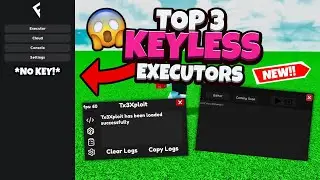 Top 3 KEYLESS Roblox Executors 2024 | Keyless Fluxus & More🔥| NEW Roblox Mobile Executors OP