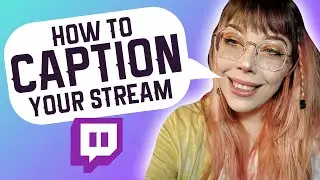 adding CAPTIONS to your livestream using webcaptioner.com || tutorial + free caption backgrounds!