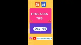 html in telugu | css in telugu | html for beginners | css for beginners #html #css