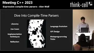 Expressive Compile Time Parsers - Alon Wolf - Meeting C++ 2023