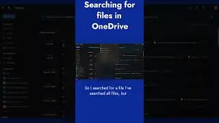 How to search for files in OneDrive