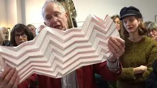 Galerie Laimböck -- Henk van der Vorst ‘Geometrische Origami’  (Dutch)