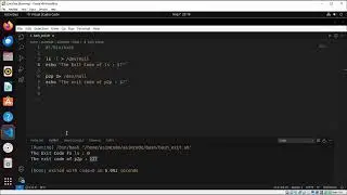 Bash script to Check Exit Codes