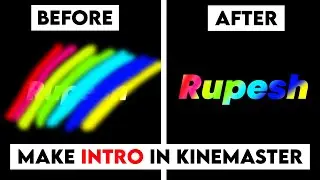 Colour Changing Intro - Make Intro In #kinemaster | Intro Kaise Banaye | How To Make intro - 2023