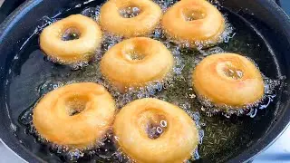 15 Minutes Homemade Donuts | No Yeast Donuts Tasty Doughnuts