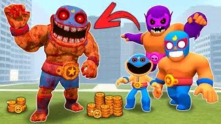 NEW RARE EL PRIMO BRAWL STARS 3D SANIC CLONES MEMES in Garry's Mod!