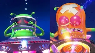 Change In Alien Getting Damaged And Crying-  Astro Bot 2024 Vs Astro Bot 2013