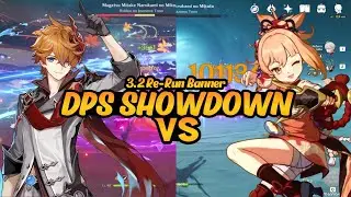 Yoimiya VS Childe DPS Comparison  || Full F2P Guide || Genshin Impact 3.2