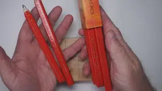 These Clabby 10 Pcs Carpenter Pencils work great and are a great price!