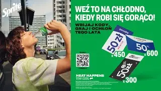 Weź to na chłodno, kiedy robi się gorąco ze Sprite I #HeatHappens #StayCool
