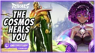 Cosmic Healing! | Awesome Adam Warlock Marvel Rivals Gameplay