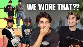 reacting to our WORST OUTFITS