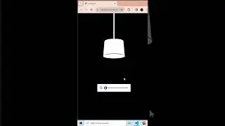 Lamp Brightness Control with HTML & CSS! 💡✨ 