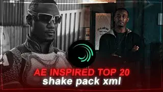 AE inspired 7k spacial top 20 shake ✅ | Alight Motion smooth shake pack 📍