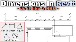 Dimensions in Revit - Beginner to PRO Tutorial