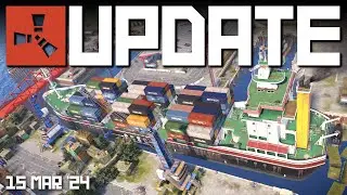 First look at Harbour and Oil Rig changes! | Rust Update 15th March 2024