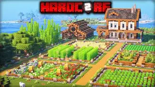 I Built 10 REALISTIC Farms in Hardcore Minecraft