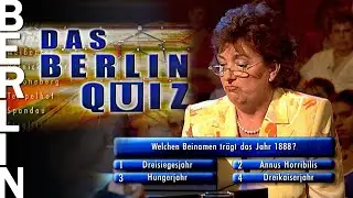 "Welchen Beinamen trägt das Jahr 1888?" | Das Berlin Quiz (2002) | Folge 37/45