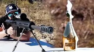 50 cal Uncorks Champagne! 🔥🍾 