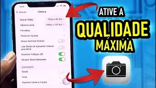 Como melhorar a QUALIDADE das CÂMERAS do seu iPhone (Simples e Fácil)