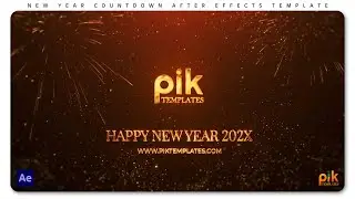 New Year Countdown - After Effects Templates | Free Download | Pik Templates