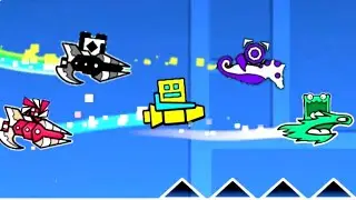 GEOMETRY DASH RACE MODE (Multiplayer)