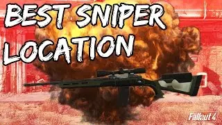 Fallout 4 BEST SNIPER RIFLE LOCATION GUIDE | REDA 2 LOCATION