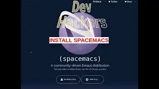 1. Установка spacemacs