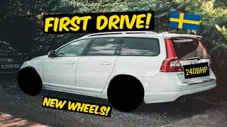 Volvo V70 T5 240BHP!  WICKED SWEDISH ESTATE WAGON! Repaired, New wheels, First drive!!