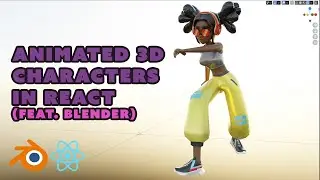 Loading Animated Characters in React Three Fiber