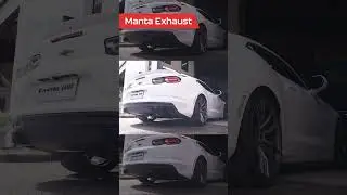 Chevy Camaro Factory Exhaust vs Manta Camero Exhaust