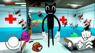 МЫ НАШЛИ МУЛЬТЯШНЫЙ КОТ В АМОНГ АС ОНЛАЙН SCP CARTOON CAT AMONG US ONLINE HORROR GAME